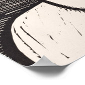 Kirchner - Der Kuss Poster (Ecke)