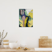 Kirchner - Der Rider Poster (Küche)