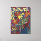 Kirchner Expressionist Lebendige Orangefarbene Lil Leinwanddruck (Vorderseite)