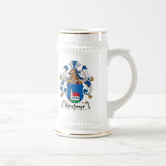 Kirchner Familienwappen Bierglas (Rechts)