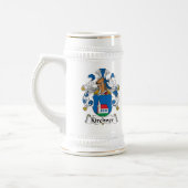 Kirchner Familienwappen Bierglas (Links)