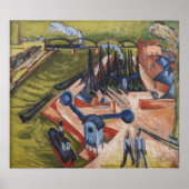 Kirchner - Frankfurt 1916 Poster (Vorne)