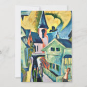 Kirchner - Konigstein mit Roter Kirche Karte (Vorderseite)