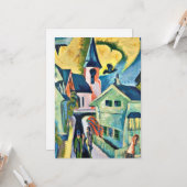 Kirchner - Konigstein mit Roter Kirche Karte (Vorderseite/Rückseite Beispiel)