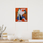 Kirchner - Masked Dance 1928 Poster (Küche)