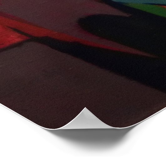 Kirchner - Max Liebermann Poster (Ecke)