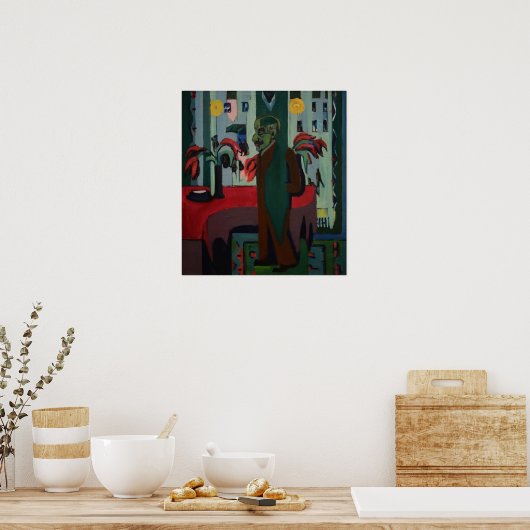 Kirchner - Max Liebermann Poster (Küche)