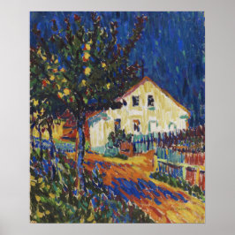 Kirchner - Mit Apfelbaum 1907 Poster