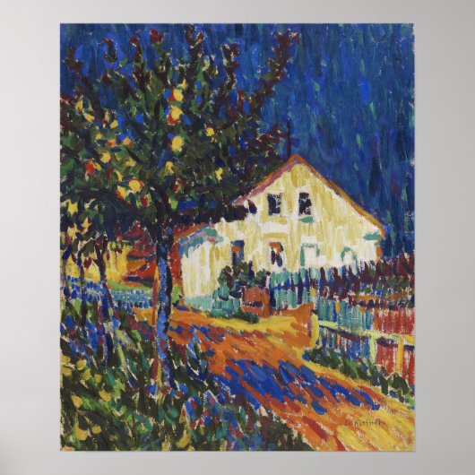 Kirchner - Mit Apfelbaum 1907 Poster (Vorne)