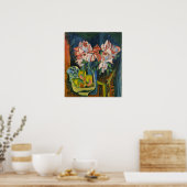 Kirchner - Pink Roses Poster (Küche)