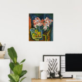 Kirchner - Pink Roses Poster (Heimbüro)