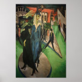 Kirchner - Potsdamer Platz Poster (Vorne)