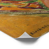 Kirchner - Ringkämpfer Poster (Ecke)