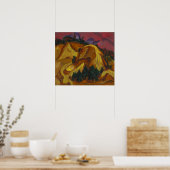Kirchner - Sand Mountains Poster (Küche)
