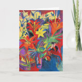 Kirchner - Stillleben mit Lilies Karte (Vorderseite)