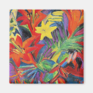 Kirchner - Stillleben mit Lilies Magnet