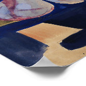 Kirchner - Stillleben mit Orchideen Poster (Ecke)