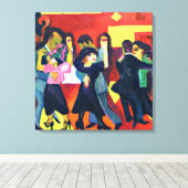 Kirchner - Tango Tea Canvas Print Leinwanddruck (Insitu (Holzboden))