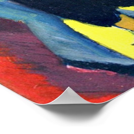 Kirchner - Tango Tea; Ernst Kirchner Gemälde Post Poster (Ecke)