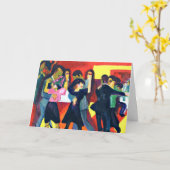 Kirchner - Tango Tea Karte (Gelbe Blume)