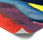 Kirchner - Tango Tea von Ernst Kirchner, Poster (Ecke)