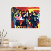 Kirchner - Tango Tea von Ernst Kirchner, Poster (Küche)