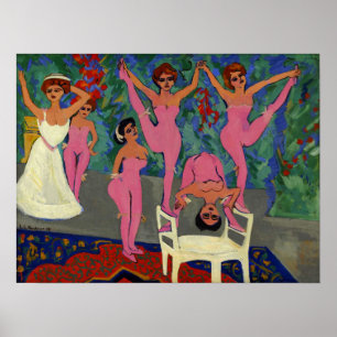 Kirchner - Varietéshow Poster