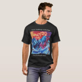 Kirchner Winterlandschaft im Mondlicht T-Shirt (Vorne ganz)