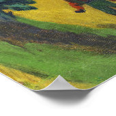 Kirchner - Zuhause Zuhause dieses Jahr 1918 Poster (Ecke)