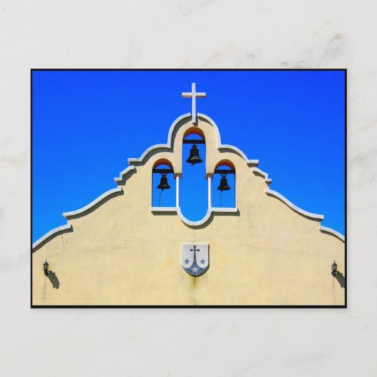 Kirchturm Postkarte (Vorderseite)