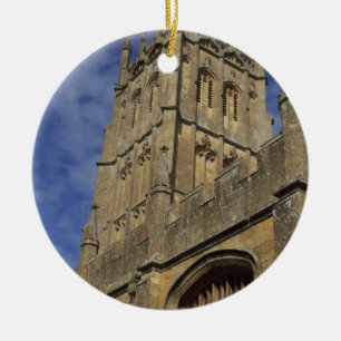 Kirchturm St. James, Chipping Camden Keramik Ornament