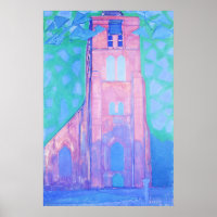 Kirchturm von Domburg, Piet Mondrian