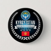 Kirgisistan Button (Vorderseite)