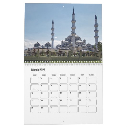 Kirgisistan Kalender (Mär 2026)