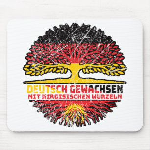 Kirgisistan Kirgisisch Deutsch Deutschland Baum Mousepad
