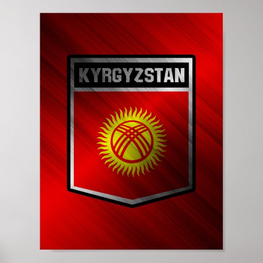 Kirgisistan Poster (Vorne)