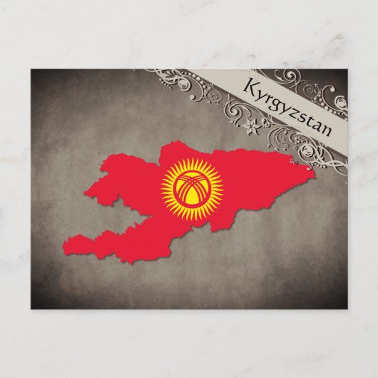 Kirgisistan Postkarte (Vorderseite)