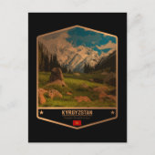 Kirgisistan Postkarte (Vorderseite)