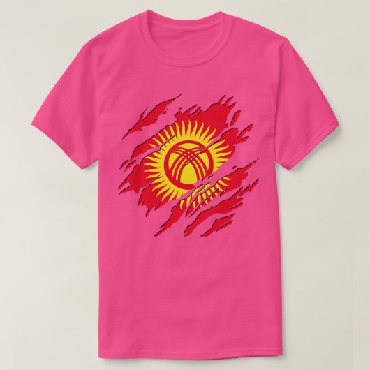 Kirgisistan T-Shirt (Design vorne)
