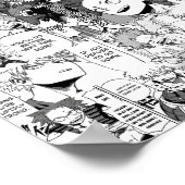Kiribaku Manga Collage Poster (Ecke)