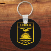 Kiribati Emblem Schlüsselanhänger (Vorderseite)