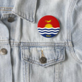 Kiribati Flag Charming Patriotic Button (Beispiel)