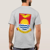 Kiribati Flag Independence Celebration T-Shirt (Rückseite)