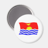 Kiribati Flag Magnet (Vorderseite/Rückseite)