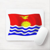 Kiribati Flag Mousepad (Mit Mouse)