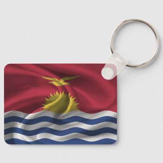 Kiribati Flag Schlüsselanhänger (Vorderseite)