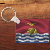 Kiribati Flag Schlüsselanhänger (Rückseite)