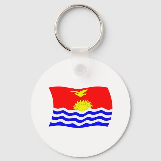 Kiribati Flag Schlüsselanhänger (Vorderseite)