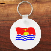 Kiribati Flag Schlüsselanhänger (Vorderseite)