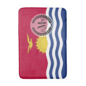 Kiribati-Flagge Badematte (Vorderseite Vertikal)